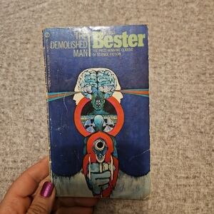 The Demolished Man, by Bester SOFTCOVER (Signet 1953) (B-L)